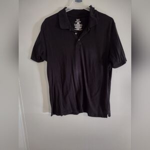 GEORGE Men's Polo Shirt Size XL Color Black